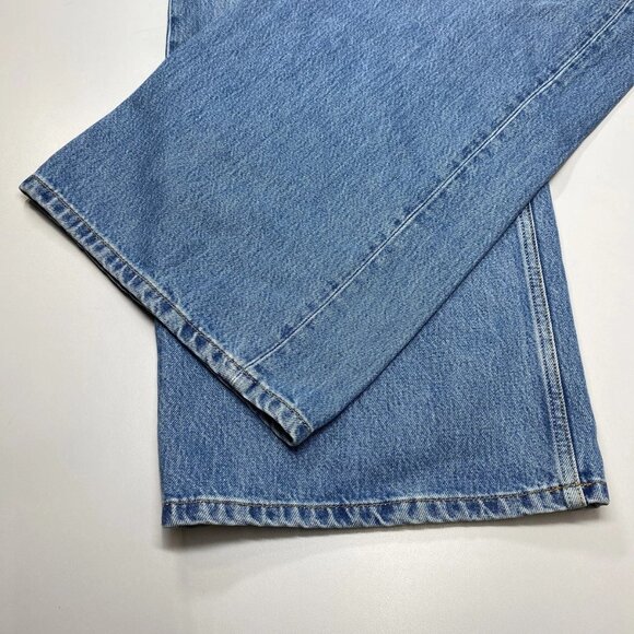 Boyish Women’s The Jovi Relaxed Straight Wide Leg Jeans Blue Size 26 - Picture 9 of 9